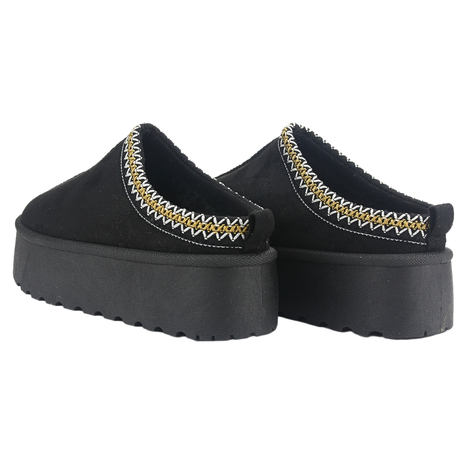 PANTUFLA CHALADA MUJER PINGUIH-3 NEGRO COMFORT - 6