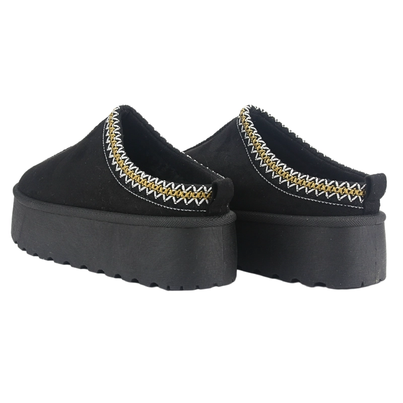 PANTUFLA CHALADA MUJER PINGUIH-3 NEGRO COMFORT - 6