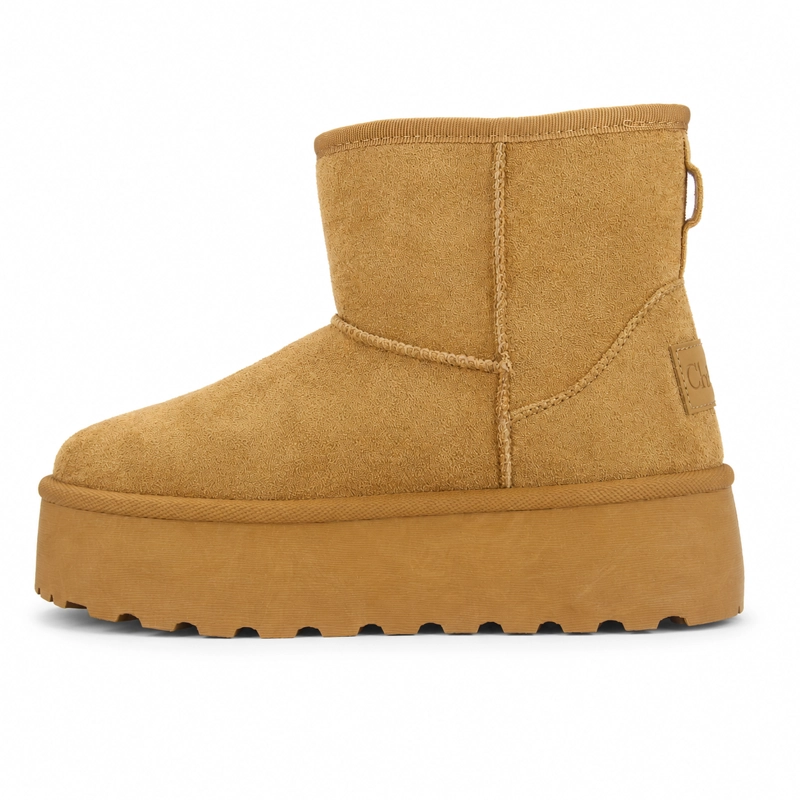BOTIN CHALADA MUJER PINGUIH-2 TOSTADO COMFORT - 3