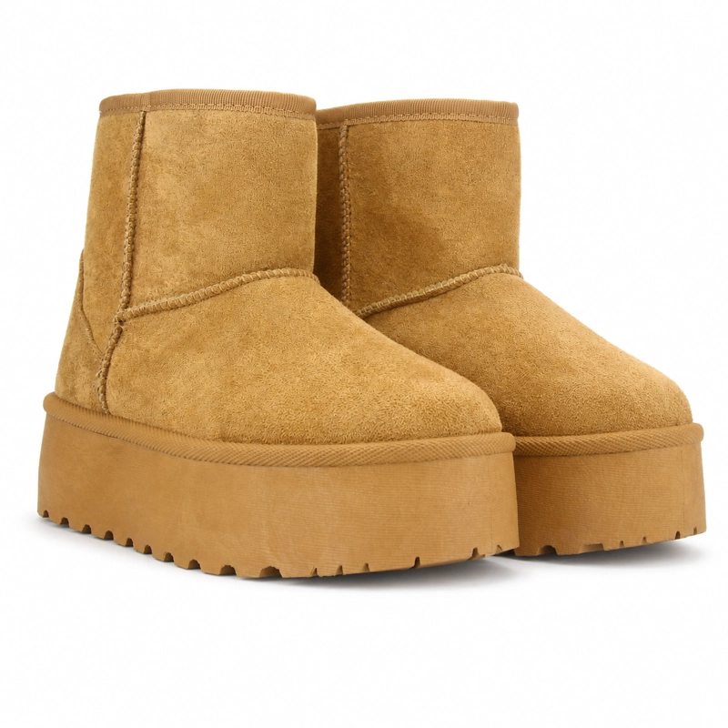 BOTIN CHALADA MUJER PINGUIH-2 TOSTADO COMFORT - 8
