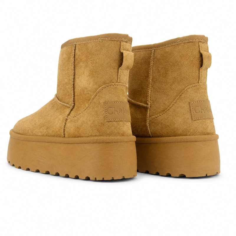 BOTIN CHALADA MUJER PINGUIH-2 TOSTADO COMFORT - 9