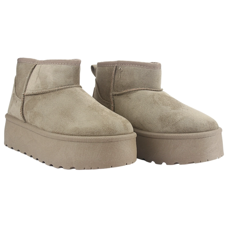 BOTIN CHALADA MUJER PINGUIH-1 TAUPE COMFORT - 5