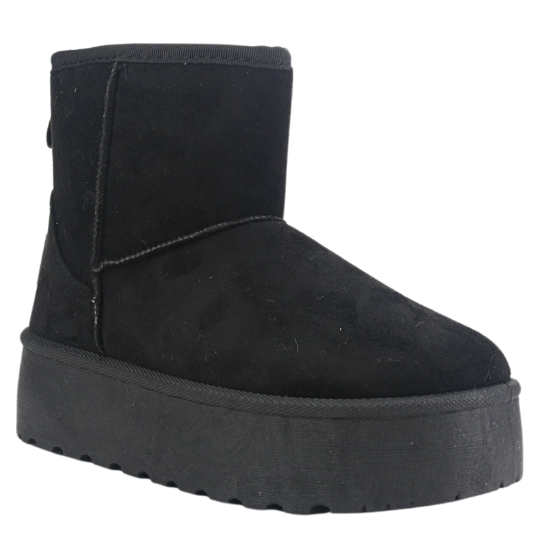 BOTIN CHALADA MUJER PINGUIH-2 NEGRO COMFORT - 3