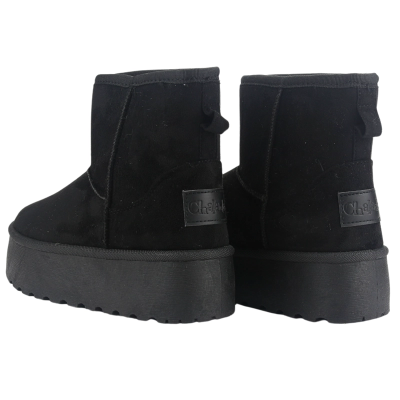 BOTIN CHALADA MUJER PINGUIH-2 NEGRO COMFORT - 6