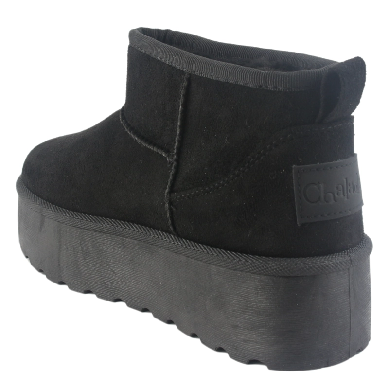 BOTIN CHALADA MUJER PINGUIH-1 NEGRO COMFORT - 4