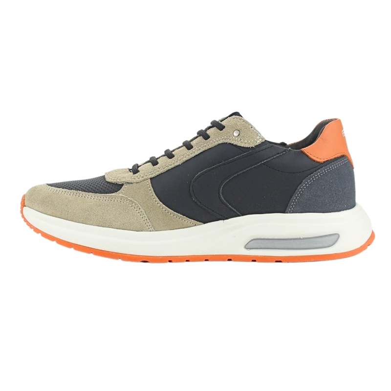 ZAPATILLAS HOMBRE FERRACINI URBANAS CASUALES MULTICOLOR 9581 G PRETO CUERO - 2