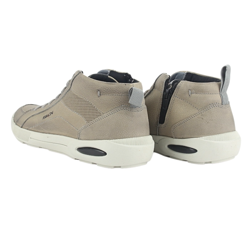 ZAPATILLA FERRACINI HOMBRE 2268 PULSE GRIS CASUAL - 6