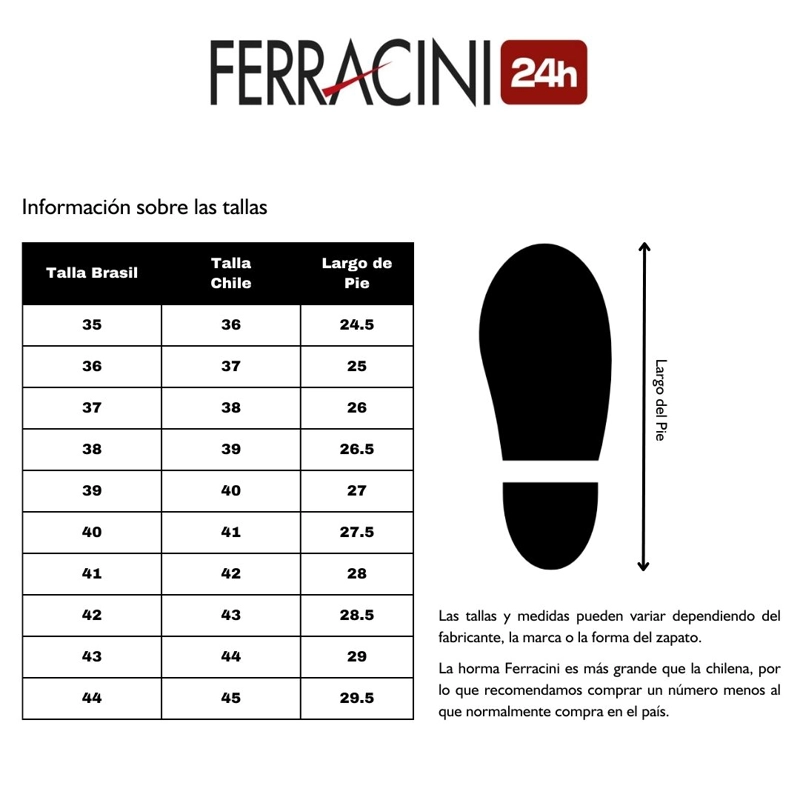 ZAPATO FERRACINI HOMBRE 5878 F PRETO CASUAL - 7