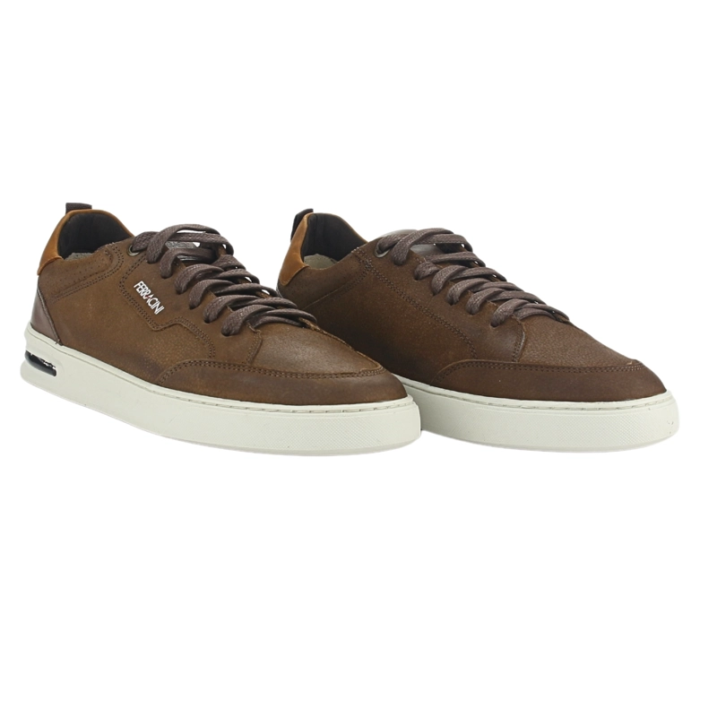 ZAPATILLA FERRACINI HOMBRE 1827 TITAN CAFE  CASUAL - 4