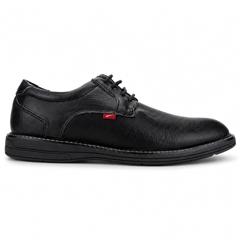 ZAPATO FERRACINI HOMBRE 6152 KINGSTON NEGRO/NEGRO CASUAL - 1