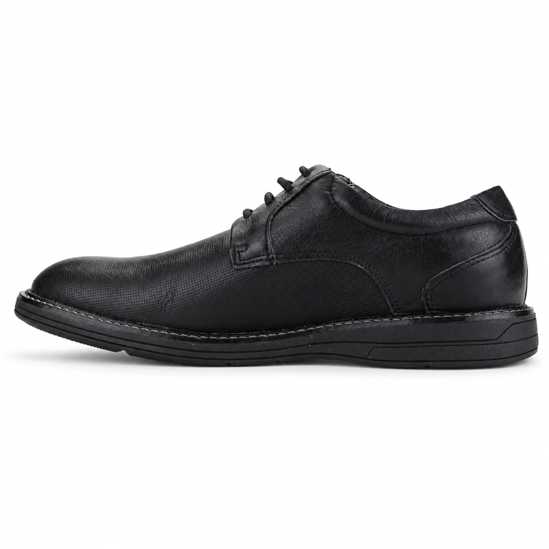 ZAPATO FERRACINI HOMBRE 6152 KINGSTON NEGRO/NEGRO CASUAL - 2