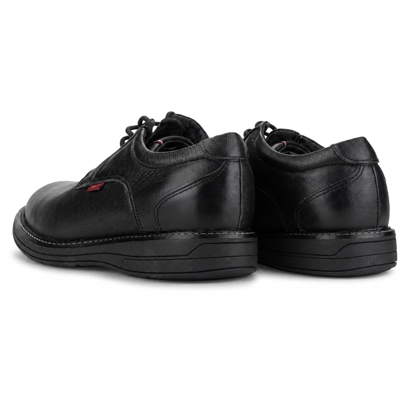 ZAPATO FERRACINI HOMBRE 6152 KINGSTON NEGRO/NEGRO CASUAL - 6
