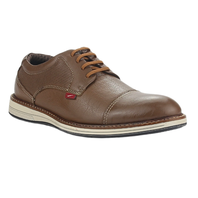 ZAPATO FERRACINI HOMBRE 6151 KINGSTON CAFE  CASUAL - 3