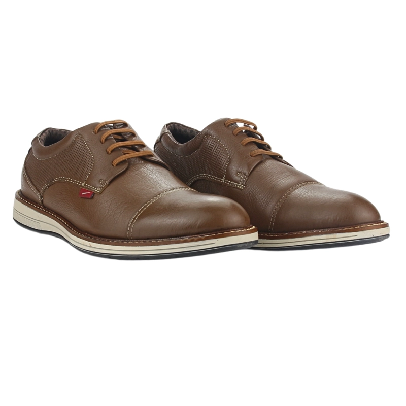 ZAPATO FERRACINI HOMBRE 6151 KINGSTON CAFE  CASUAL - 5