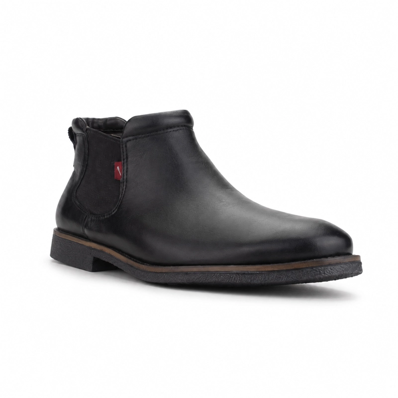 BOTIN NEGRO HOMBRE CASUAL FERRACINI 2952 - 3