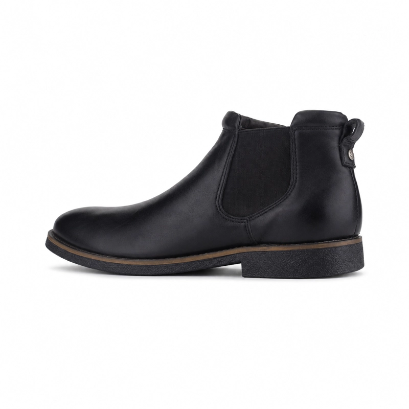 BOTIN NEGRO HOMBRE CASUAL FERRACINI 2952 - 4