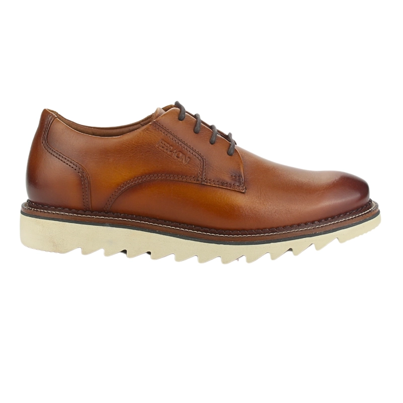 ZAPATO FERRACINI HOMBRE 5877 FILADELFIA CAFE  CASUAL - 1