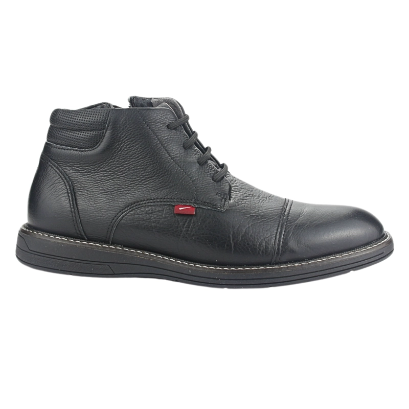 BOTIN FERRACINI HOMBRE 6153 PRETO/PRETO CASUAL - 1