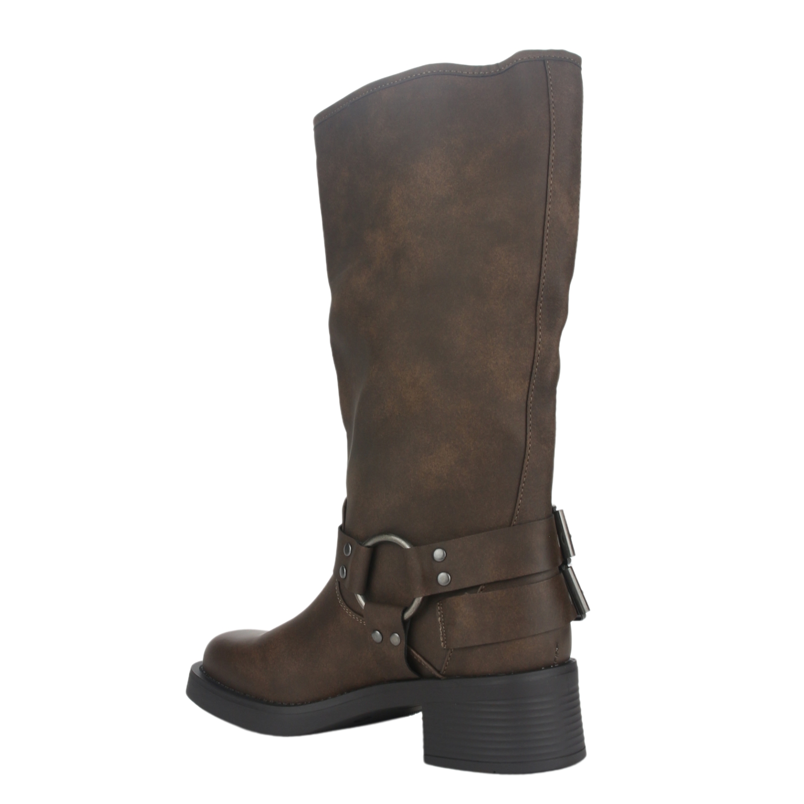 BOTA CHALADA MUJER BIKER-2 CAFE  CASUAL - 9