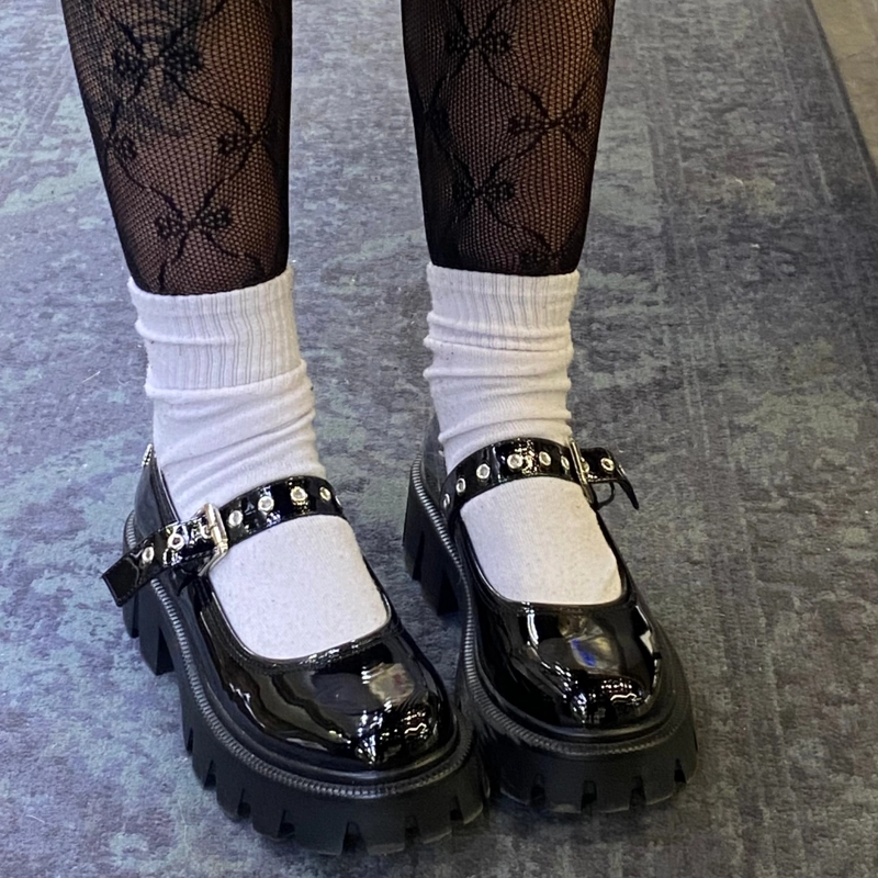 ZAPATO CHALADA MUJER JOING-1 NEGRO PLATAFORMA - 9