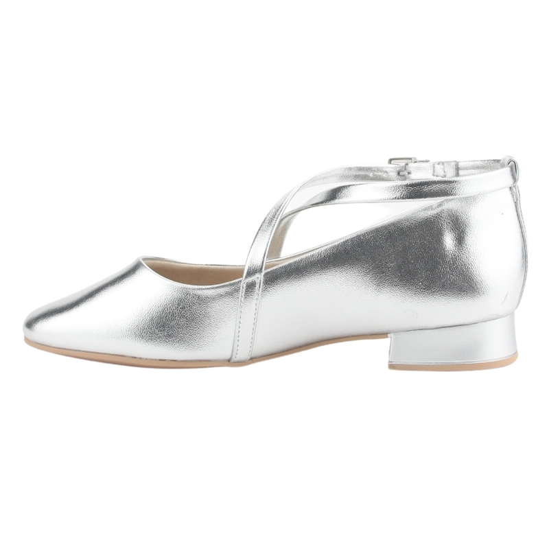 ZAPATO RAMARIM MUJER 2415102 PLATEADO CASUAL - 2