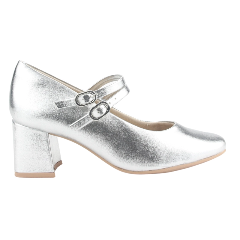 ZAPATO RAMARIM MUJER 2417102 PLATEADO CASUAL - 1