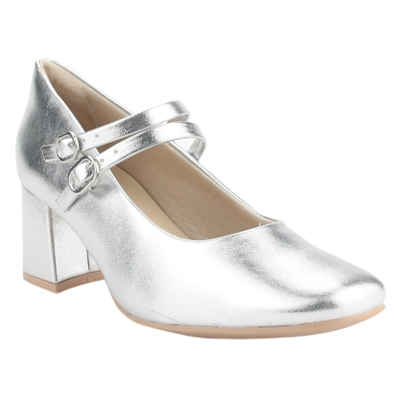 ZAPATO RAMARIM MUJER 2417102 PLATEADO CASUAL - 3