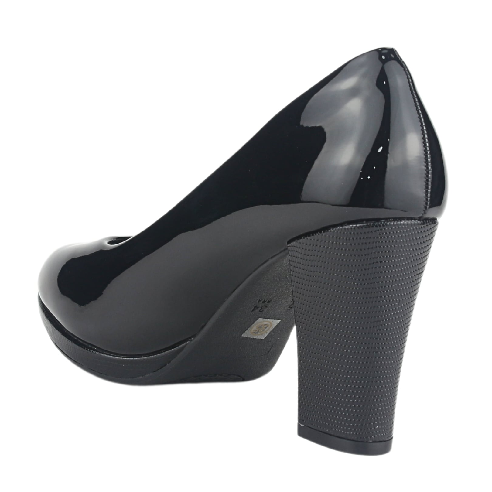 ZAPATO CHALADA MUJER BRUNA-1 NEGRO CASUAL - 4