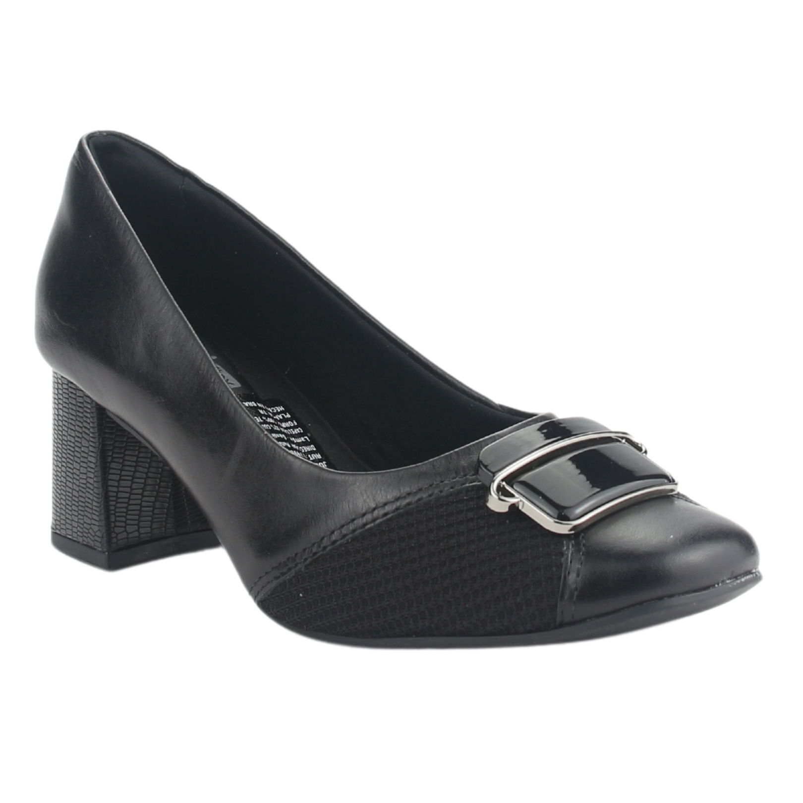 ZAPATO COMFORTFLEX MUJER 2475302 NEGRO CASUAL - 3