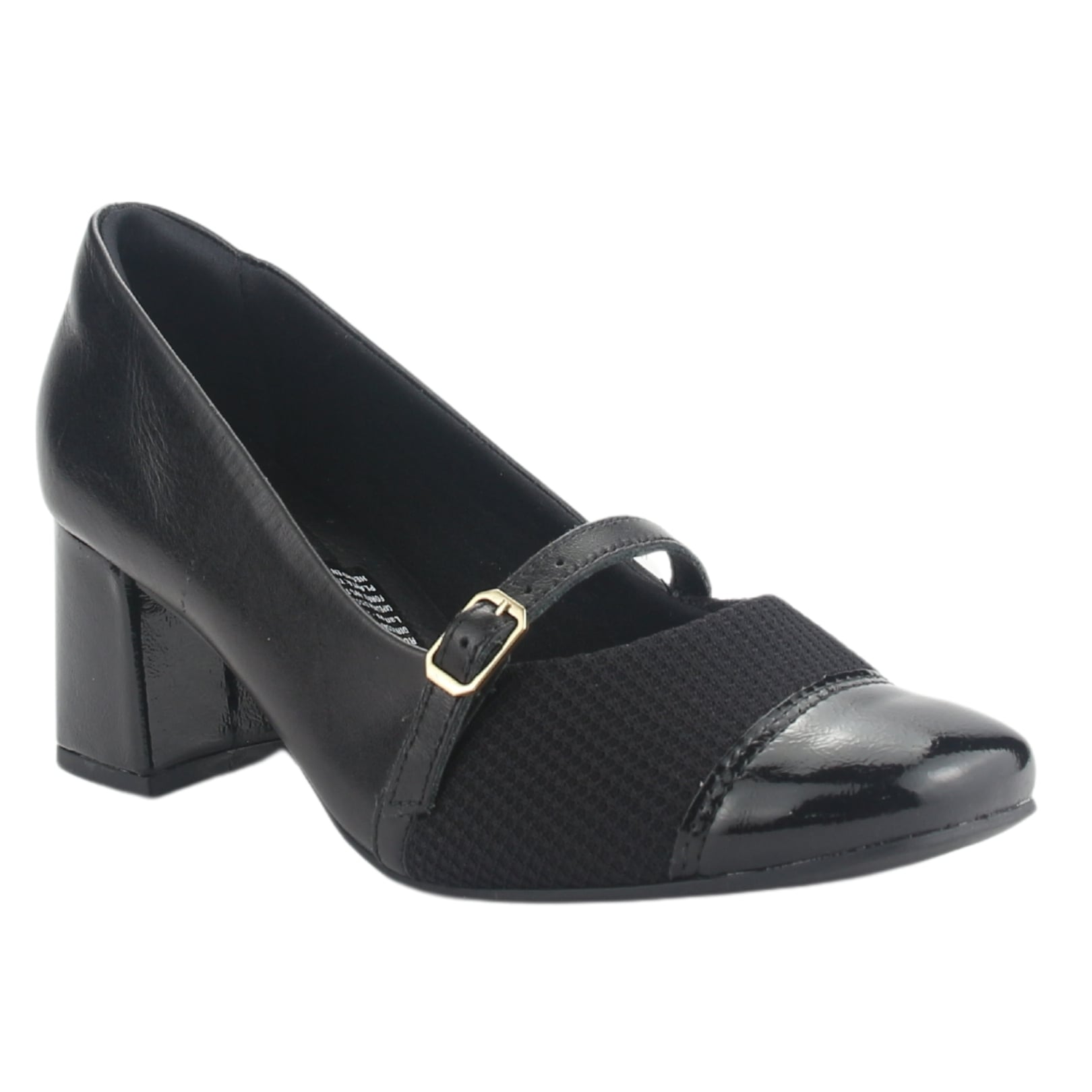 ZAPATO COMFORTFLEX MUJER 2475303 NEGRO CASUAL - 3