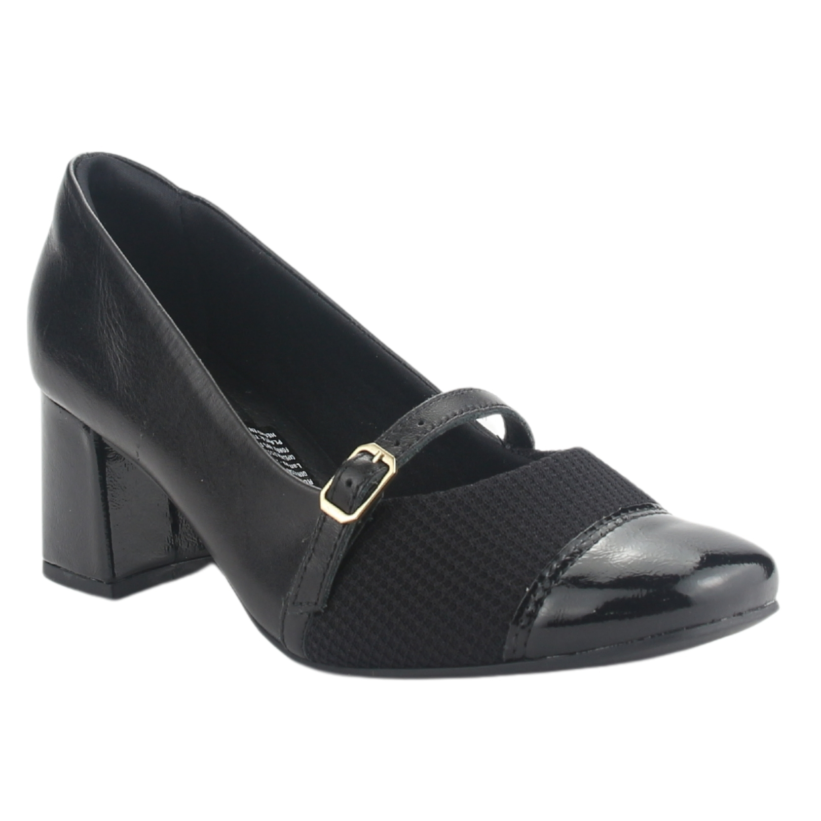 ZAPATO COMFORTFLEX MUJER 2475303 NEGRO CASUAL - 3