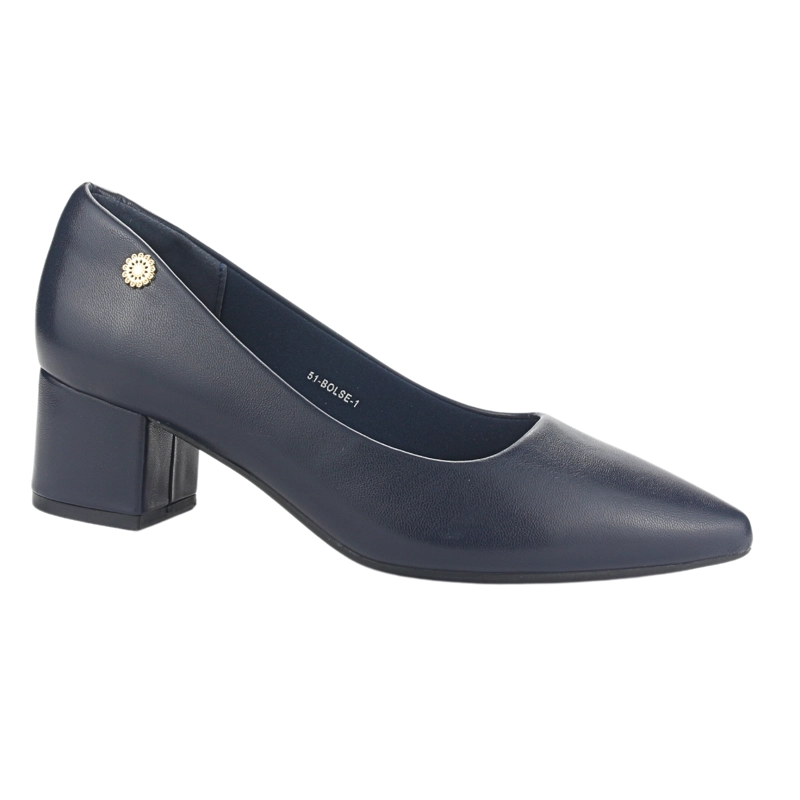 ZAPATO CHALADA MUJER BOLSE-1 AZUL MARINO CASUAL - 1