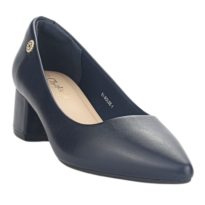 ZAPATO CHALADA MUJER BOLSE-1 AZUL MARINO CASUAL - 3