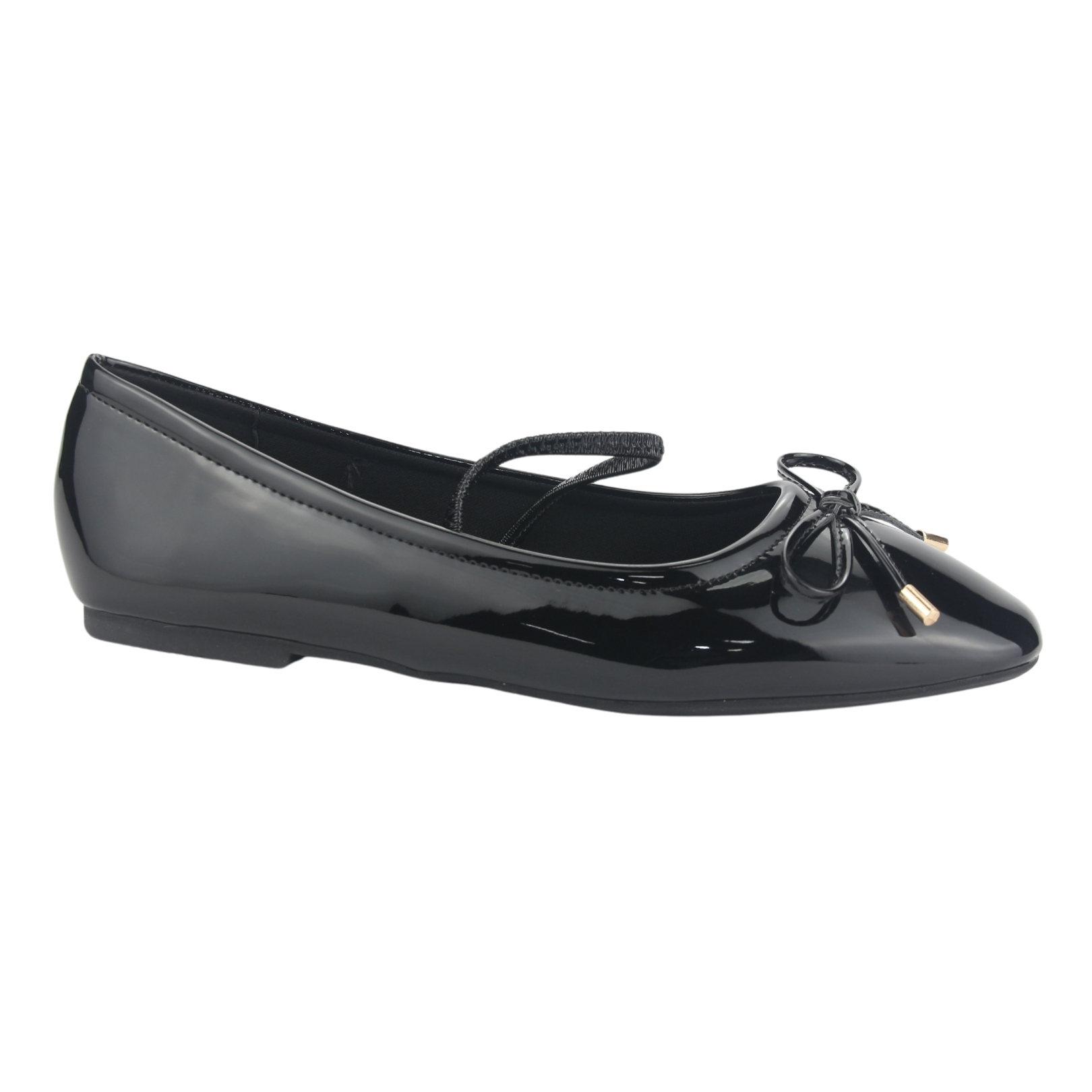 BALLERINA CHALADA MUJER MIU-1 V NEGRO CASUAL - 1