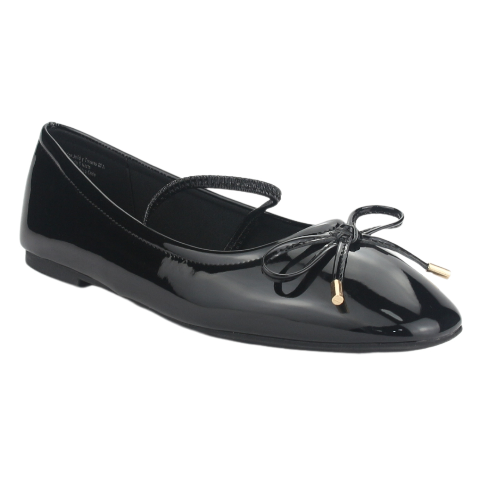 BALLERINA CHALADA MUJER MIU-1 V NEGRO CASUAL - 3