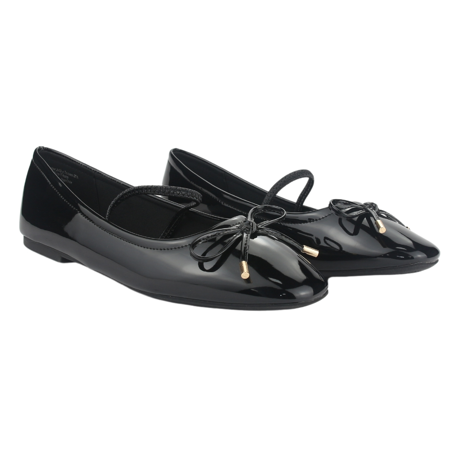 BALLERINA CHALADA MUJER MIU-1 V NEGRO CASUAL - 5