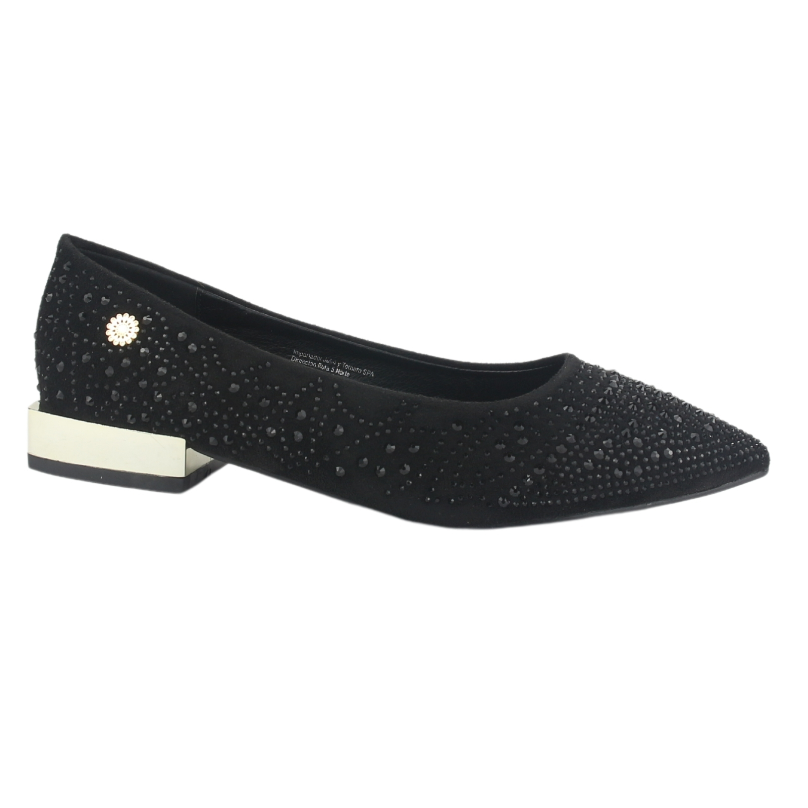 ZAPATO CHALADA MUJER MERC-1 NEGRO CASUAL - 1