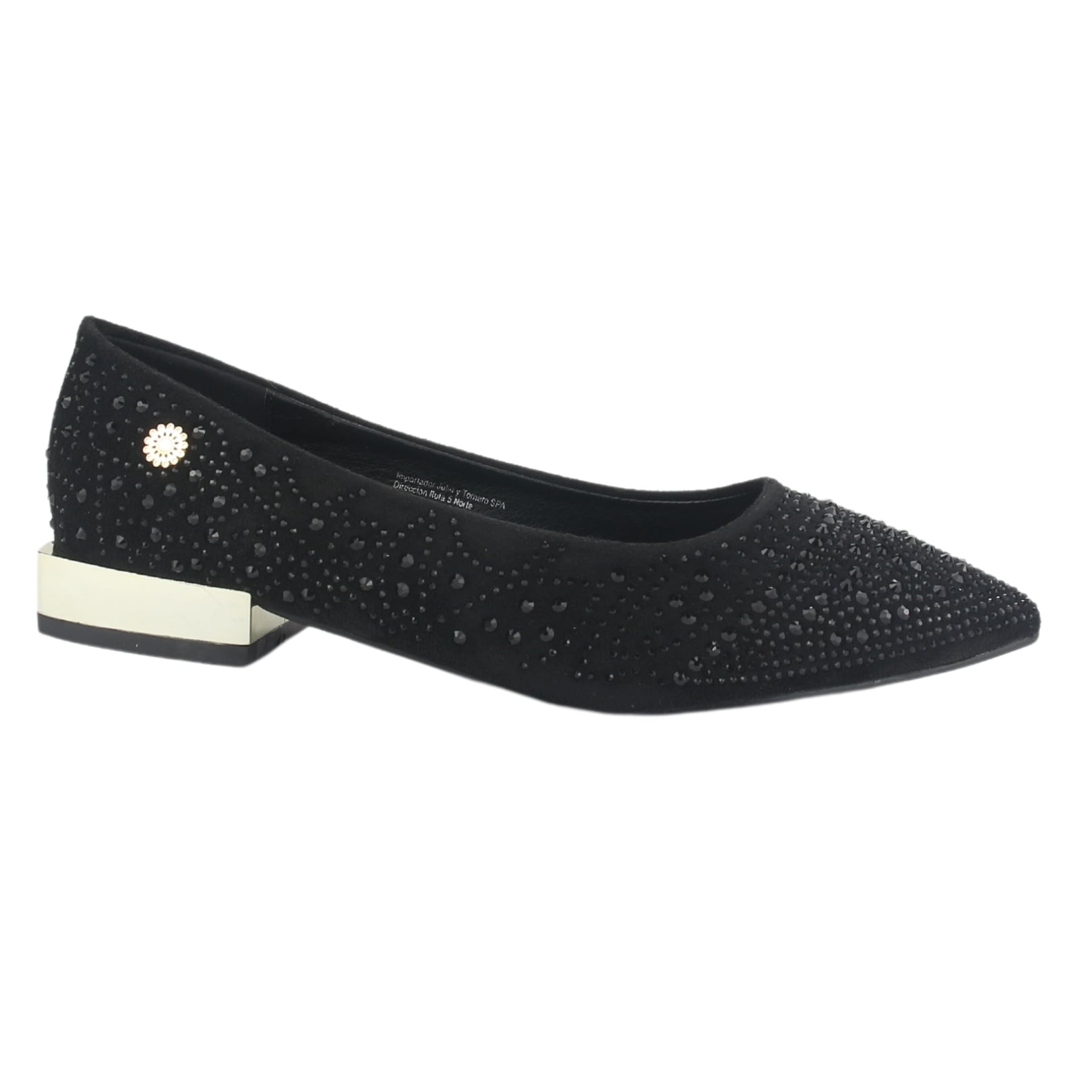 ZAPATO CHALADA MUJER MERC-1 NEGRO CASUAL - 1