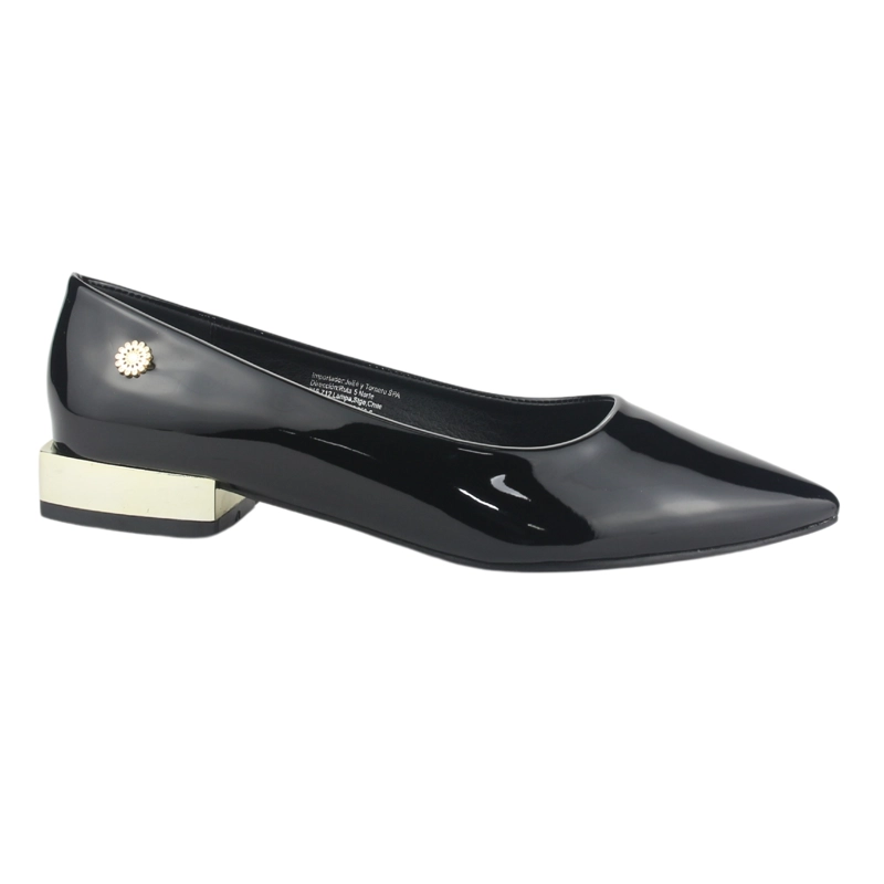 ZAPATO CHALADA MUJER MERC-2 V NEGRO CASUAL - 1