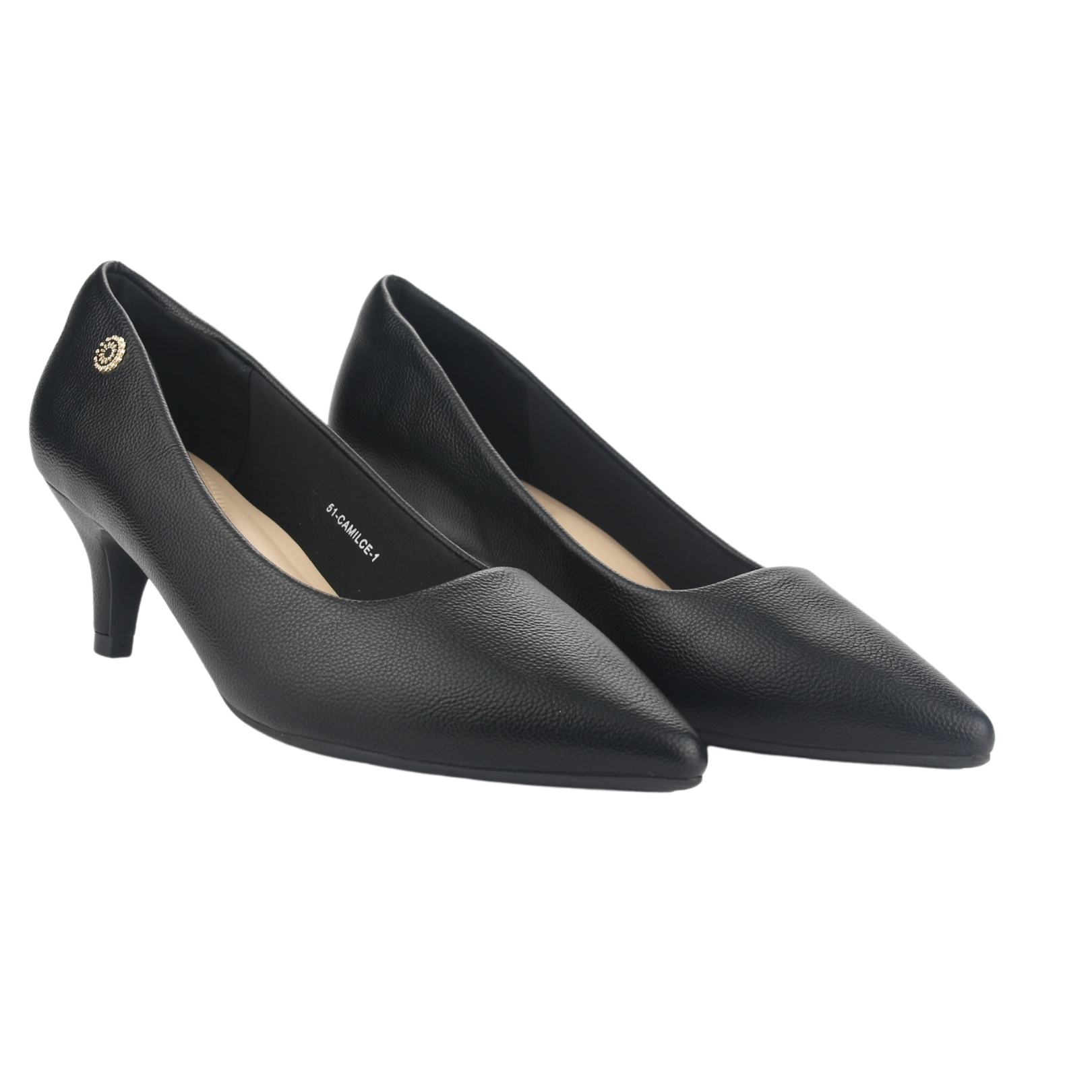 ZAPATO CHALADA MUJER CAMILLE-1 NEGRO CASUAL - 5