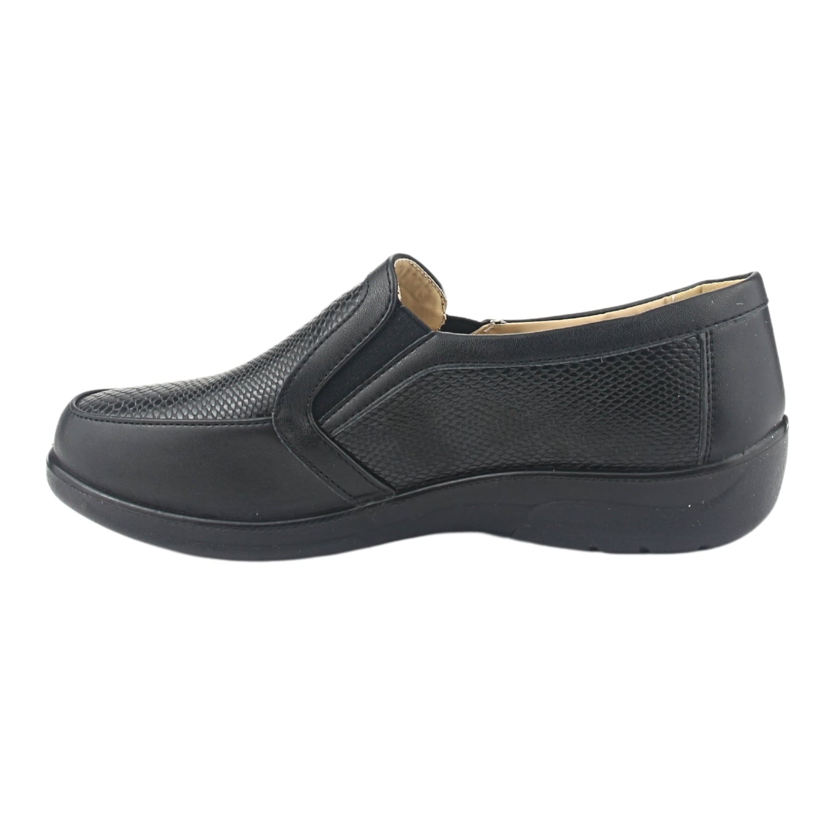 ZAPATO CHALADA MUJER PRINCE-1 NEGRO CASUAL - 4