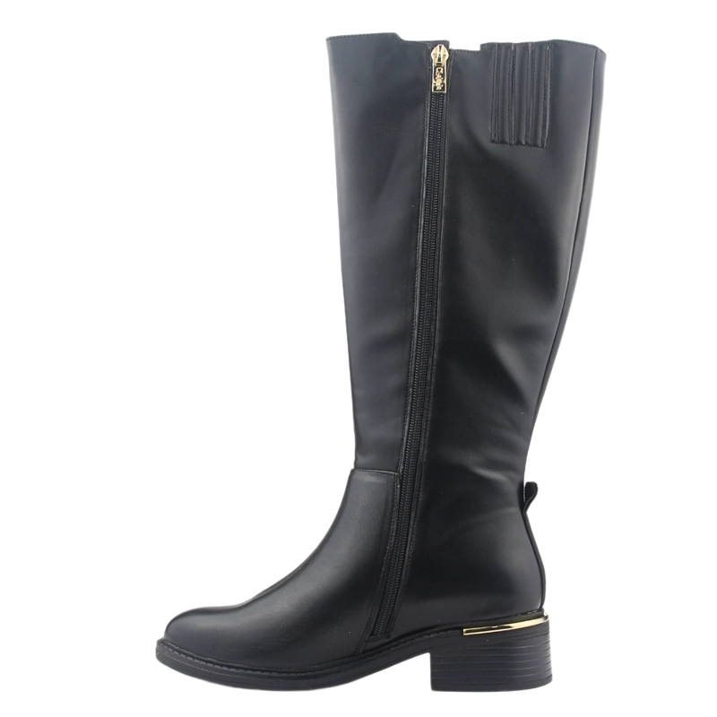 BOTA CHALADA MUJER TRAFA-1 NEGRO CASUAL - 2