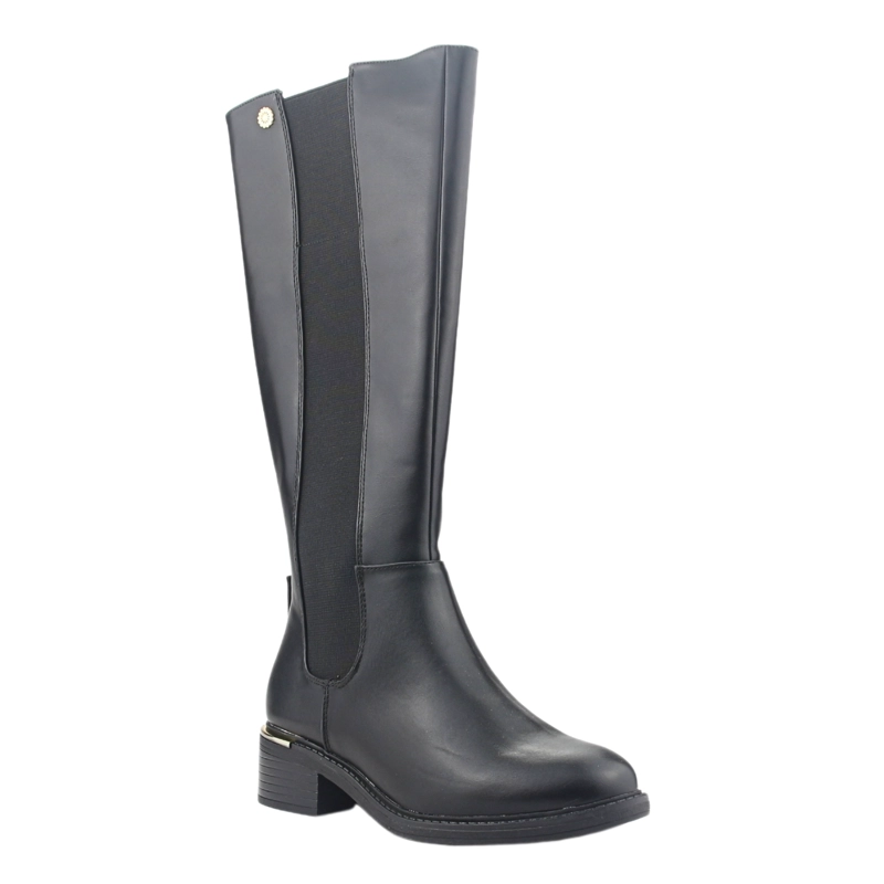 BOTA CHALADA MUJER TRAFA-1 NEGRO CASUAL - 3