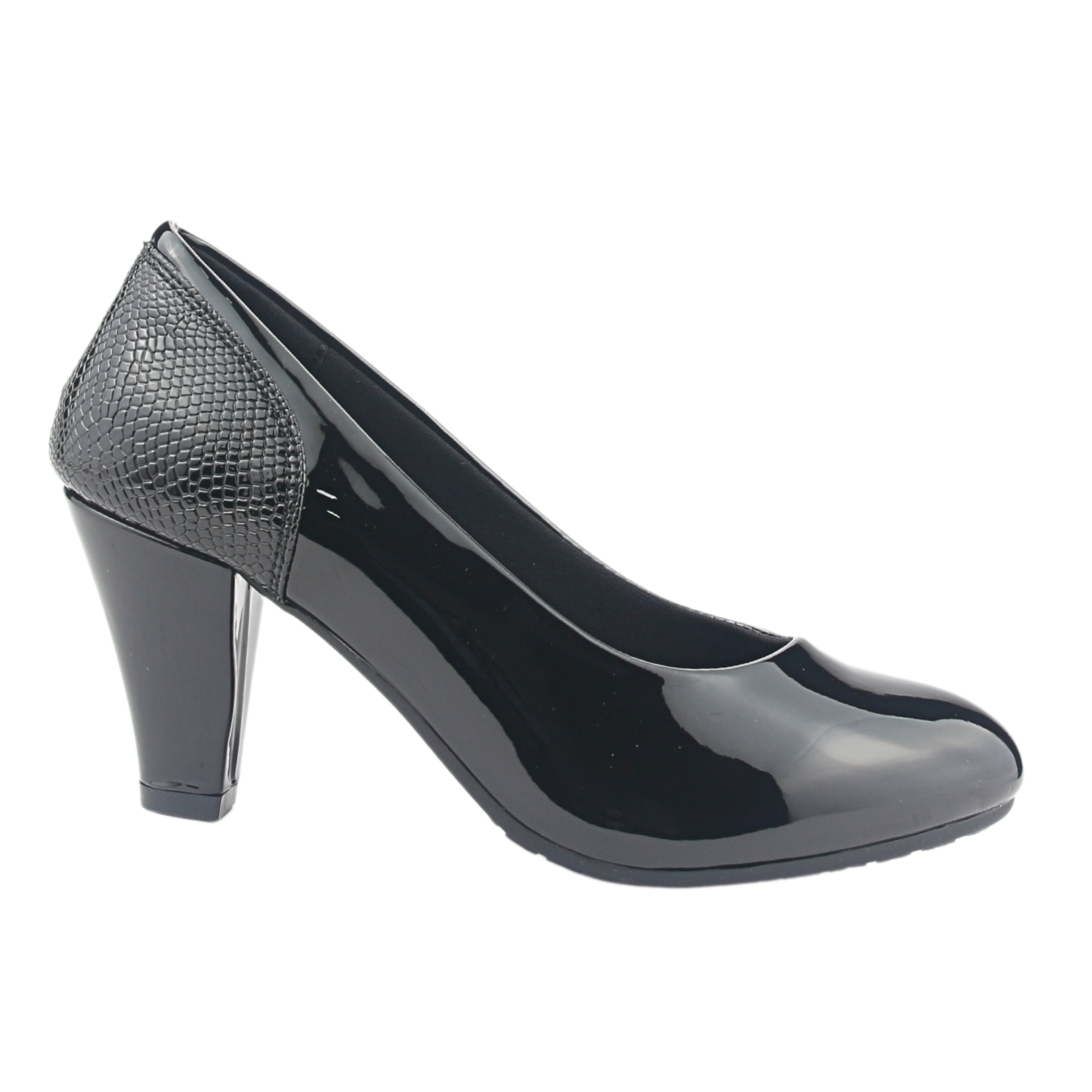 ZAPATO CHALADA MUJER TACA-1 NEGRO CASUAL - 1