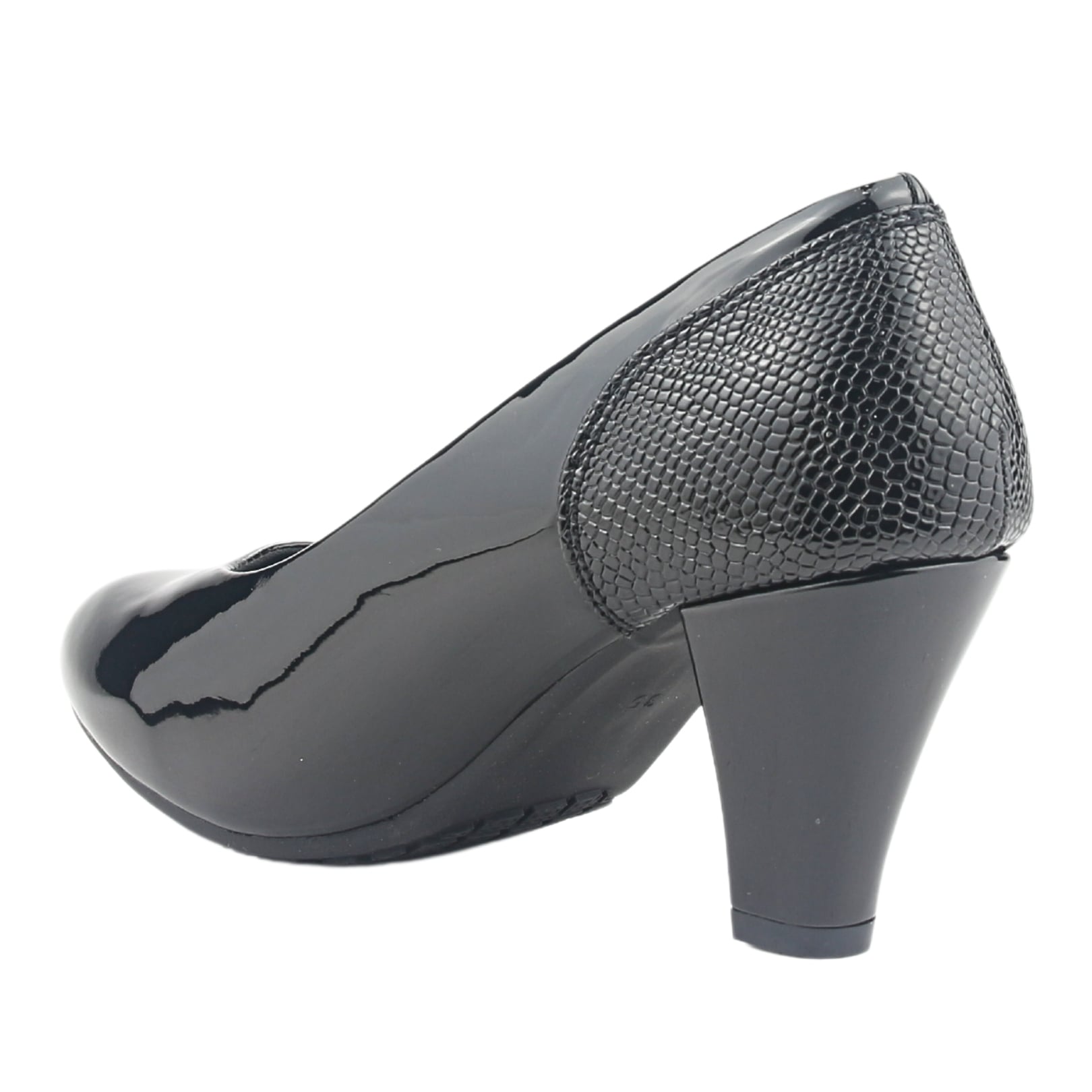 ZAPATO CHALADA MUJER TACA-1 NEGRO CASUAL - 4