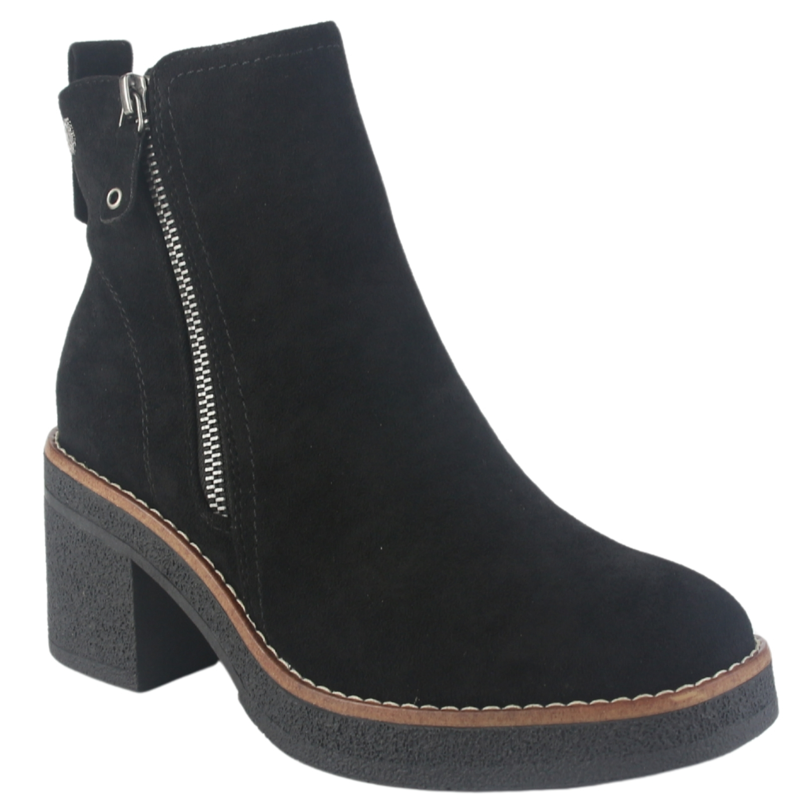 BOTIN CHALADA MUJER BRICCA-2 NEGRO CASUAL - 3