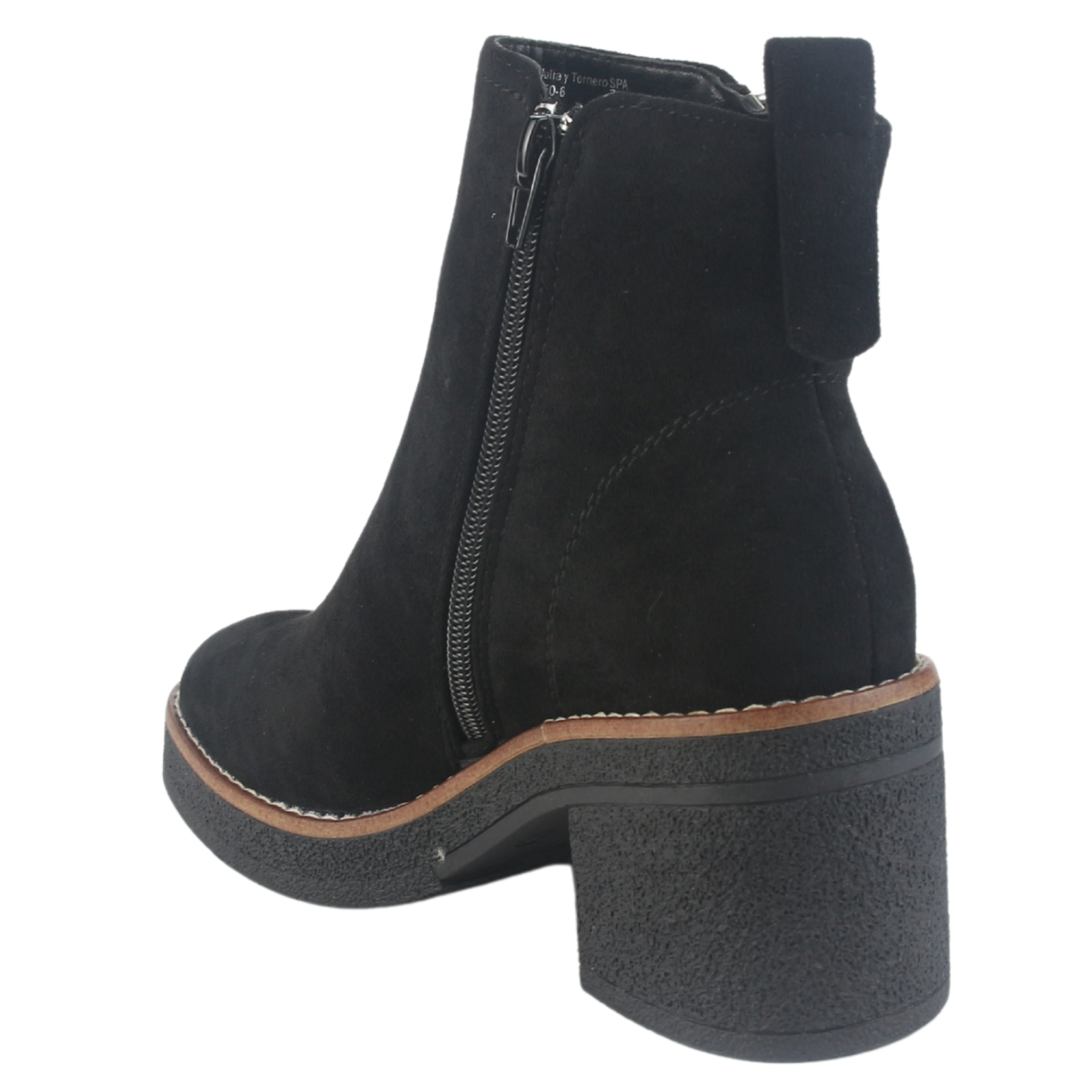 BOTIN CHALADA MUJER BRICCA-2 NEGRO CASUAL - 4
