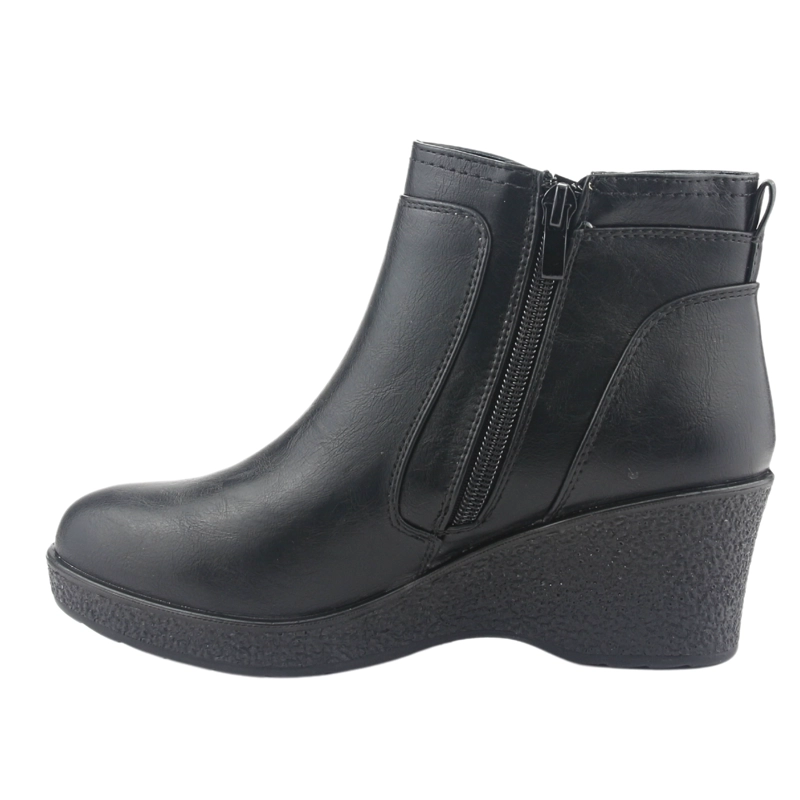 BOTIN CHALADA MUJER WINDY-2 NEGRO CASUAL - 2