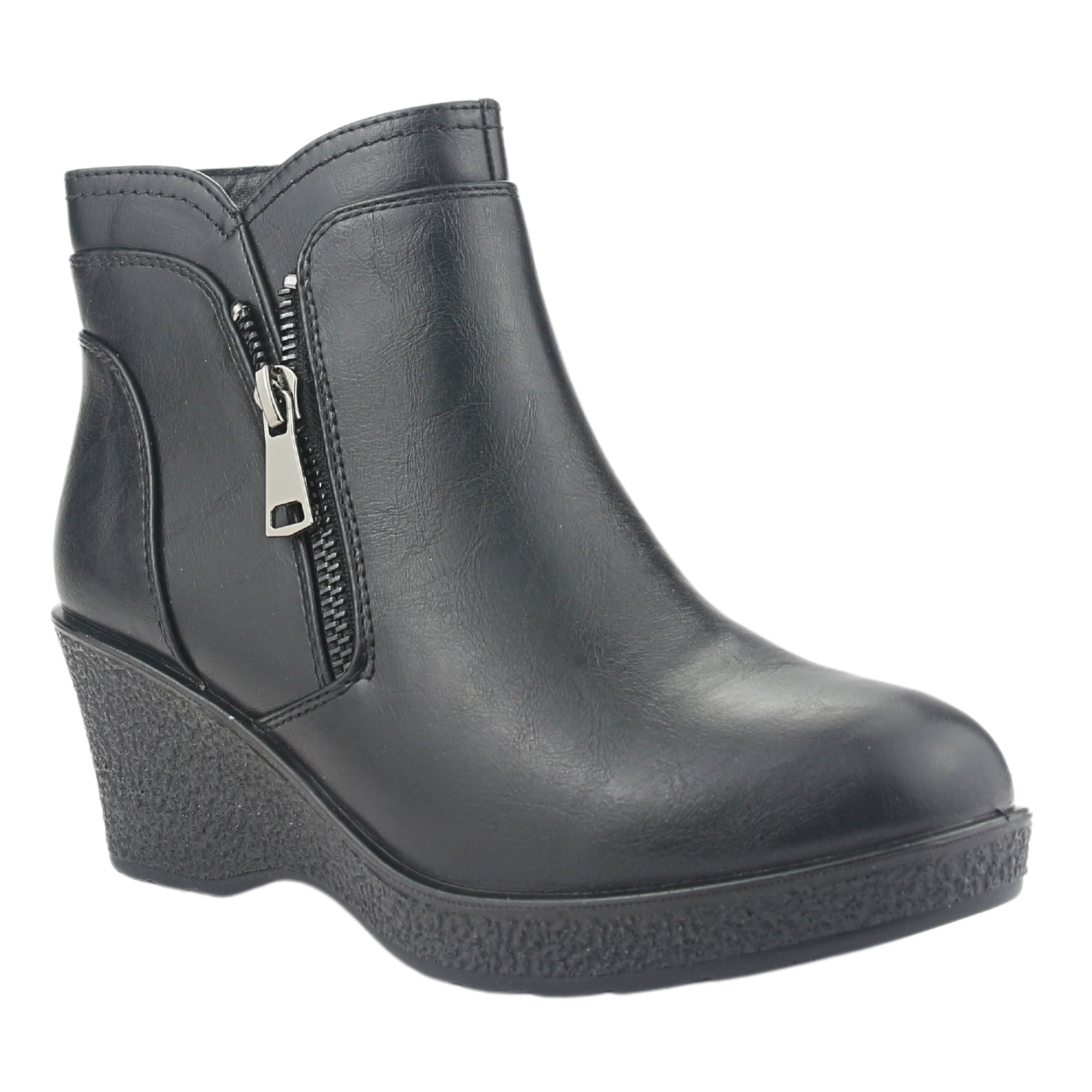 BOTIN CHALADA MUJER WINDY-2 NEGRO CASUAL - 3