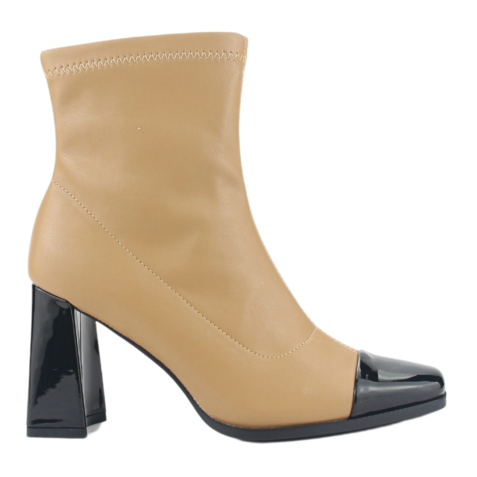 BOTIN CHALADA MUJER DUCCO-2 BEIGE CASUAL - 1